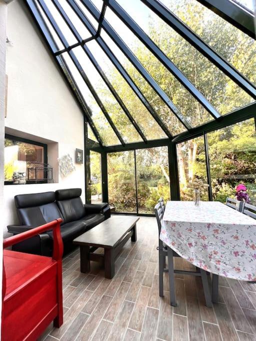 La Maison Rose - Avec Grand Jardin Clos A 300M De La Mer オートヴィル＝シュル＝メール エクステリア 写真